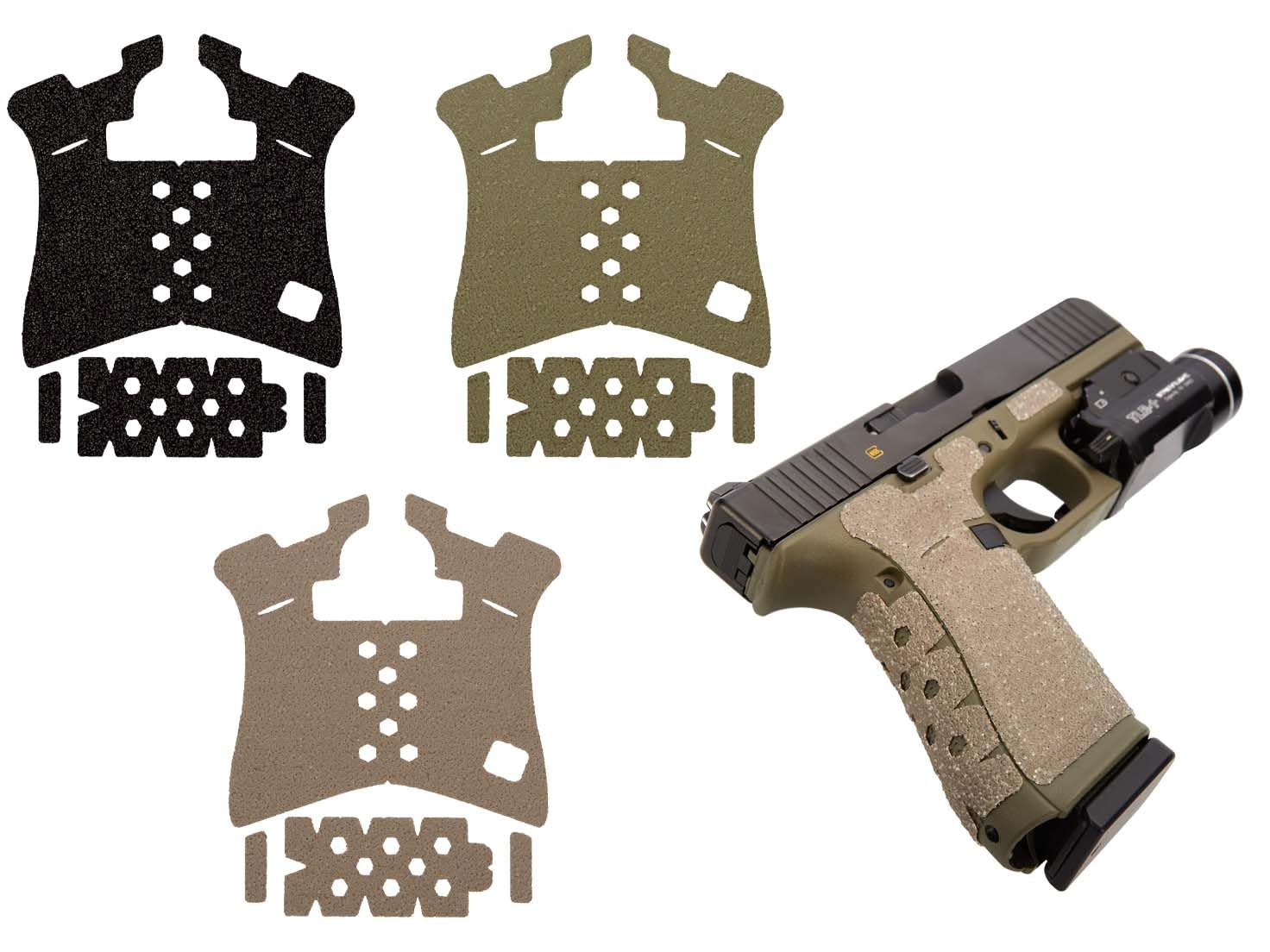 Amazon.com : NDZ Performance Decal Grip Tape for Glock 17 19X 22